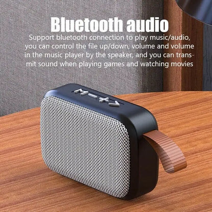 G2 Wireless Bluetooth Speaker Portable ABS Environmentally Friendly Plastic Computer Bluetooth Mini Stereo Suitable For Kitchens