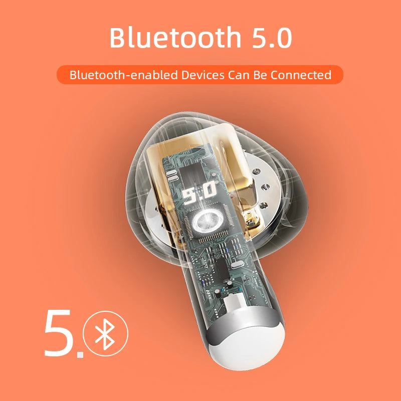 New TWS Pro 6 Fone Bluetooth Headset Hearing Aid Wireless headset with microphone touch control Pro 6 Sports Bluetooth headset